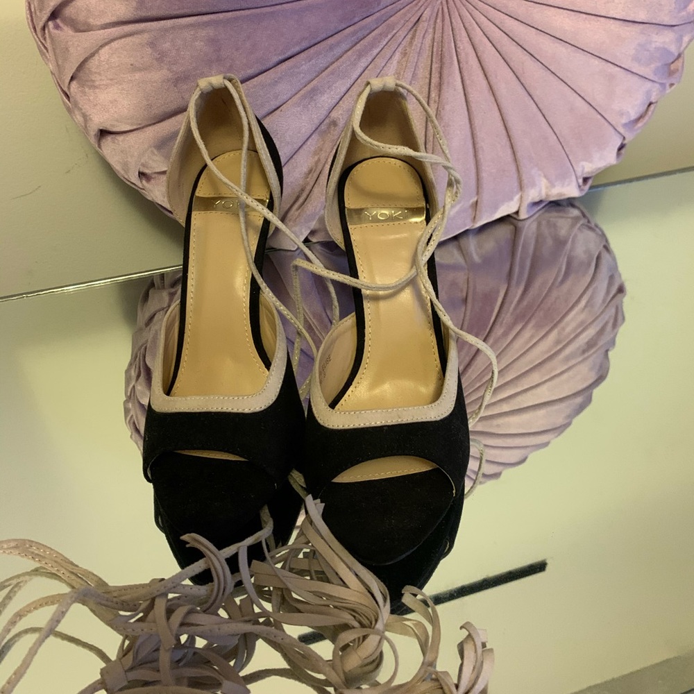 Cute laced heels